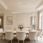 Stella Round Crystal Chandelier - Ø39.4" × H7.3" (Ø100 × H18.6 cm)Blushlighting