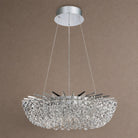 Stella Round Crystal Chandelier - Ø24.8" × H6.3" (Ø63 × H16 cm)Blushlighting
