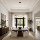 Stilla Brass Chandelier - Blushlighting