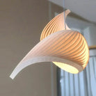 Storm Modern Pendant Chandelier - Light Wood2 LightsWarm White 3000KBlushlighting