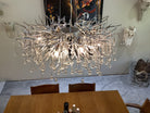 Stunning Tree Branch Crystal Chandelier with Clear Teardrop-shaped for Living/Dining Room-Chandeliers-Blushlighting