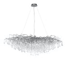 Stunning Tree Branch Crystal Chandelier with Clear Teardrop-shaped for Living/Dining Room-Chandeliers-Blushlighting