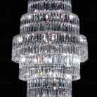 Stylish Foyer Hall Long Crystal Chandelier Large Staircase/ Entryway Decoration Ceiling Light Fixture-Chandeliers-Blushlighting-Blushlighting