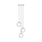 Sultana Alabaster Cluster Chandelier - 3 - Lights Size: ∅ 7.9″ x H 78.7″Gold & Natrue Alabaster ColorBlushlighting
