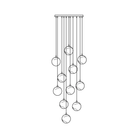 Sultana Alabaster Cluster Chandelier - 3 - Lights Size: ∅ 7.9″ x H 78.7″Gold & Natrue Alabaster ColorBlushlighting