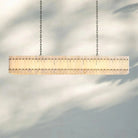 Sun Marco Alabaster Linear Chandelier 54" 72" - Blushlighting
