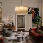 Sun Marco Alabaster Round Chandelier 22'' 37'' 48'' 60''-Blushlighting