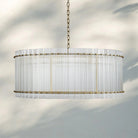 Sun Marco Crystal Round Chandelier-