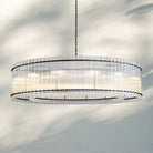 Sun Marco Crystal Round Chandelier-60''-Bronze-