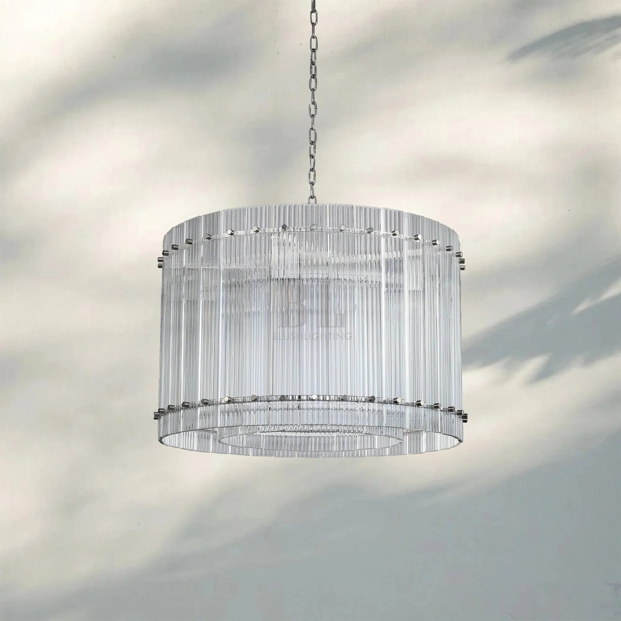 Sun Marco Crystal Round Chandelier-