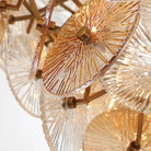 Suna Round Chandelier 12 Light 30"W - Blushlighting