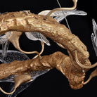 Swallow Branch Chandelier-chandeliers for dining room,chandeliers for stairways,chandeliers for foyer,chandeliers for bedrooms,chandeliers for kitchen,chandeliers for living room-Blushlighting