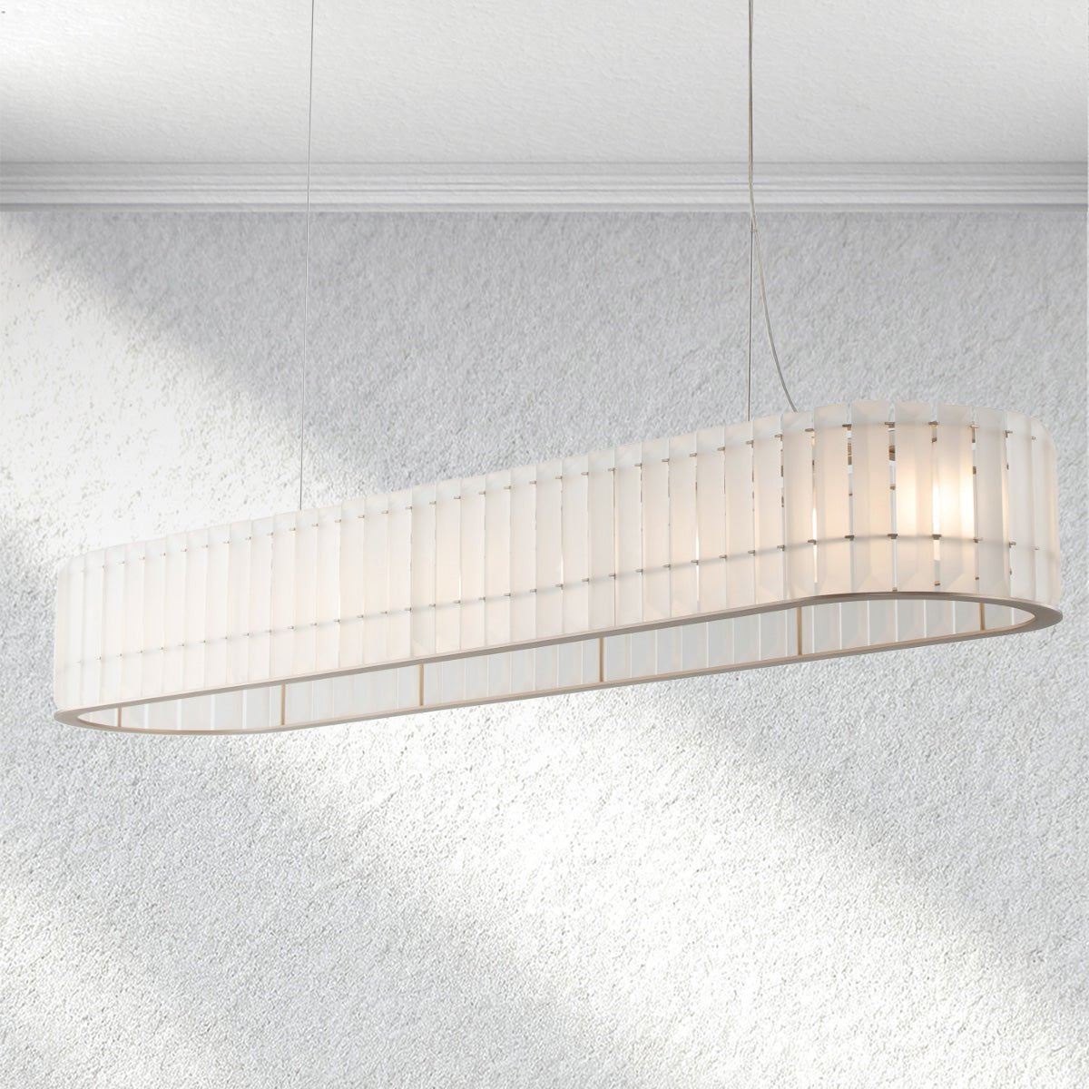 Swaroevan Parallel Rectangular Chandelier - Blushlighting