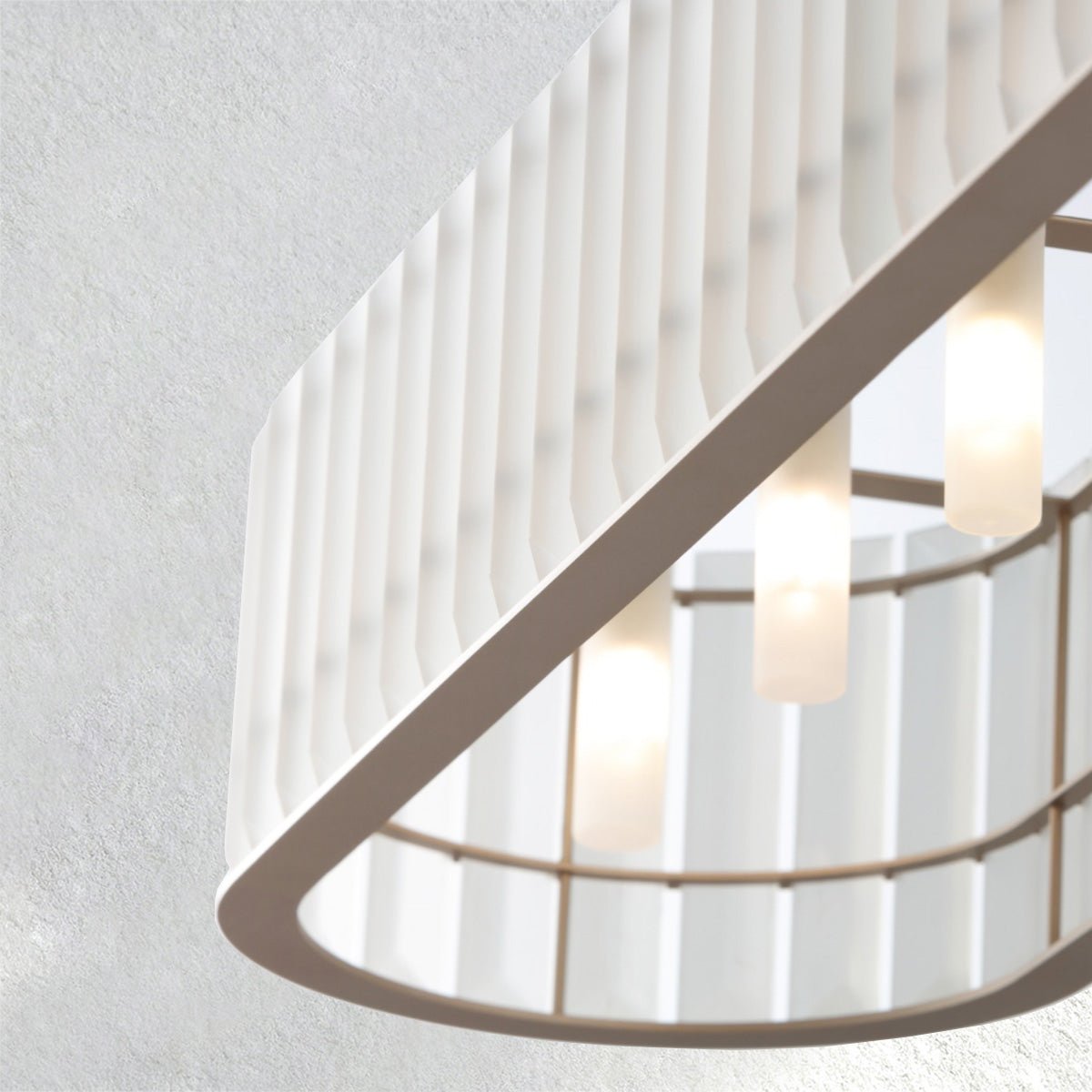 Swaroevan Parallel Rectangular Chandelier - Blushlighting