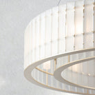 Swaroevan Parallel Round Chandelier - Triple LayerBlushlighting