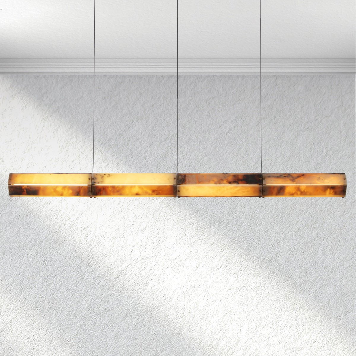 Swaroevan Prism Chandelier - 63"Blushlighting