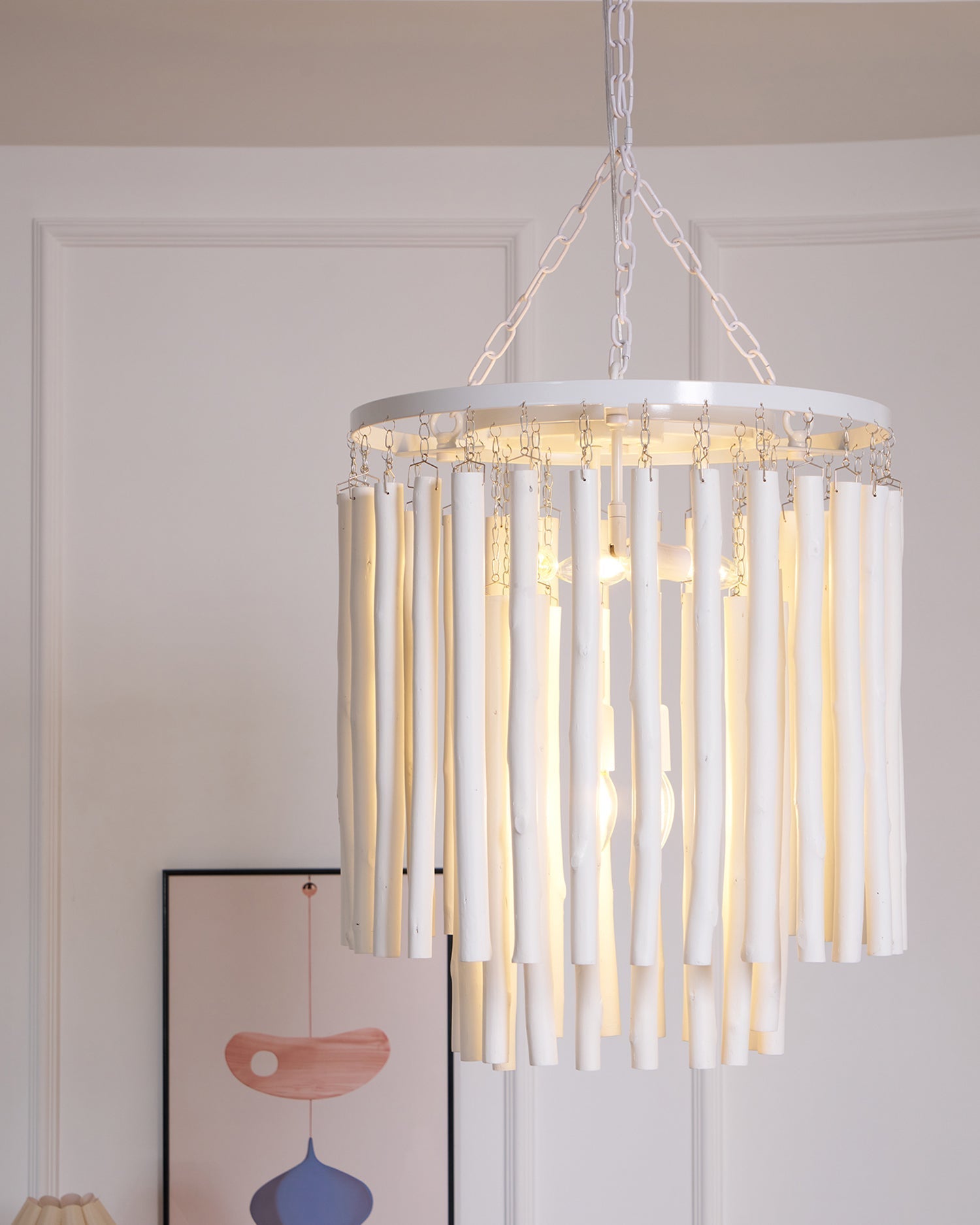 Swinton Tilda Chandelier - 5 Heads ∅ 19.7″ x H 20.9″BlackBlushlighting