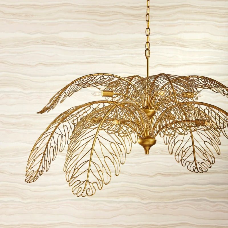 Taormina Brass Chandelier - Blushlighting