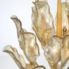 Tarot Modern Glass Chandelier - Gold32 LightBlushlighting