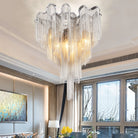 Tassel Aluminum Chain Ceiling Lighting - D39"Blushlighting