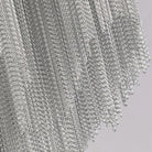 Tassel Aluminum Chain Ceiling Lighting - D24"Blushlighting