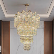 Extra Large Luxury Multi-tiered Crystal Chandelier for Foyer/Staircase