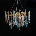 Teardrop Crystal Chandelier-chandeliers for dining room,chandeliers for stairways,chandeliers for foyer,chandeliers for bedrooms,chandeliers for kitchen,chandeliers for living room-Dia 31.5″(80cm) x H 23.6″(60cm)-Blushlighting