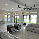 Thaddaus Hand-Forged Round Chandelier Stylish Hanging Light for Dining Area-