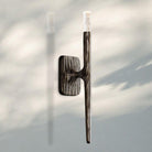 Thaddeus Wall Sconce 20″H-Forged Bronze-