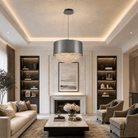Theron Crystal Pendant Light 28" - Blushlighting