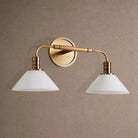 Theron Double Wall Sconce - MilkBlackBlushlighting