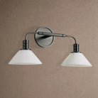 Theron Double Wall Sconce - MilkBlackBlushlighting