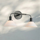 Theron Double Wall Sconce-Smoke-Bronze-