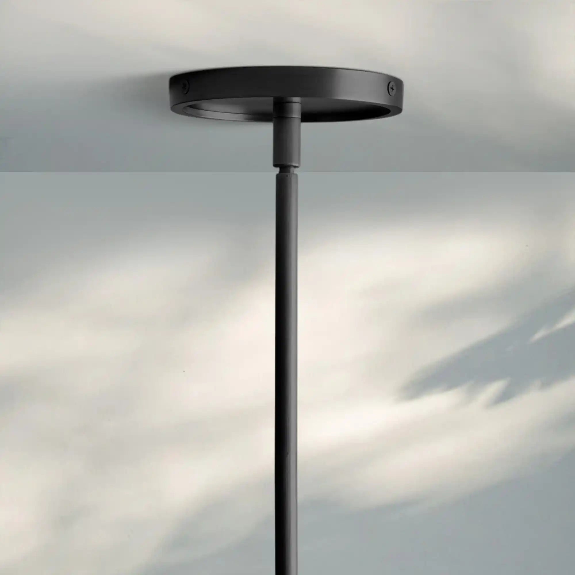 Theron Glass Linear Chandelier - 60"MilkBronzeBlushlighting