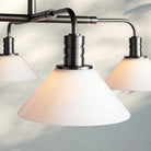 Theron Glass Round Chandelier 30'' 52'' - Blushlighting