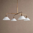 Theron Glass Round Chandelier 30'' 52'' - 30''BrassClearBlushlighting