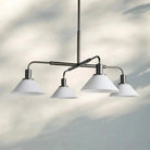Theron Glass Round Chandelier 30'' 52'' - 30''BronzeMilkBlushlighting