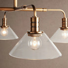 Theron Glass Round Chandelier 30'' 52'' - 52''BlackMilkBlushlighting