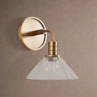 Theron Single Wall Sconce - ClearBlushlighting