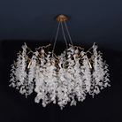 Thirza Branch Crystal Dining Room Chandelier - 39.37" LBlushlighting