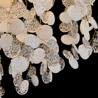 Thirza Brass Branch Crystal Chandelier - 23.62" diamBlushlighting