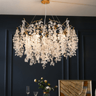 Thirza Tree Branch Crystal Chandelier - 23.62" diamBlushlighting