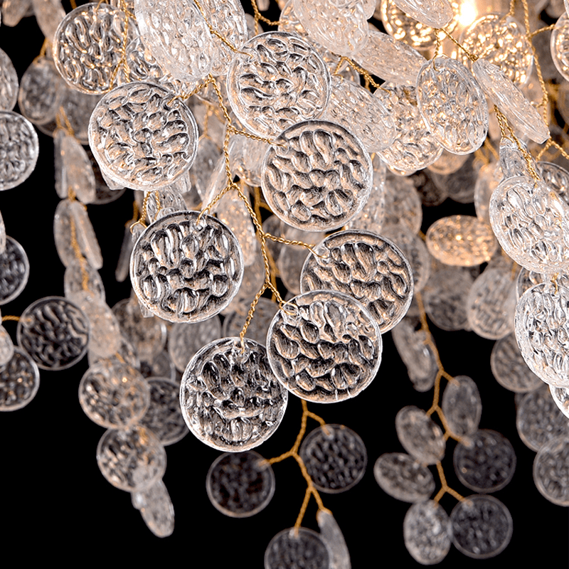 Thirza Tree Branch Crystal Chandelier - 23.62" diamBlushlighting