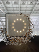 Tidal Art Glass Pendants (Without canopy)-Chandelier-Blushlighting-Blushlighting