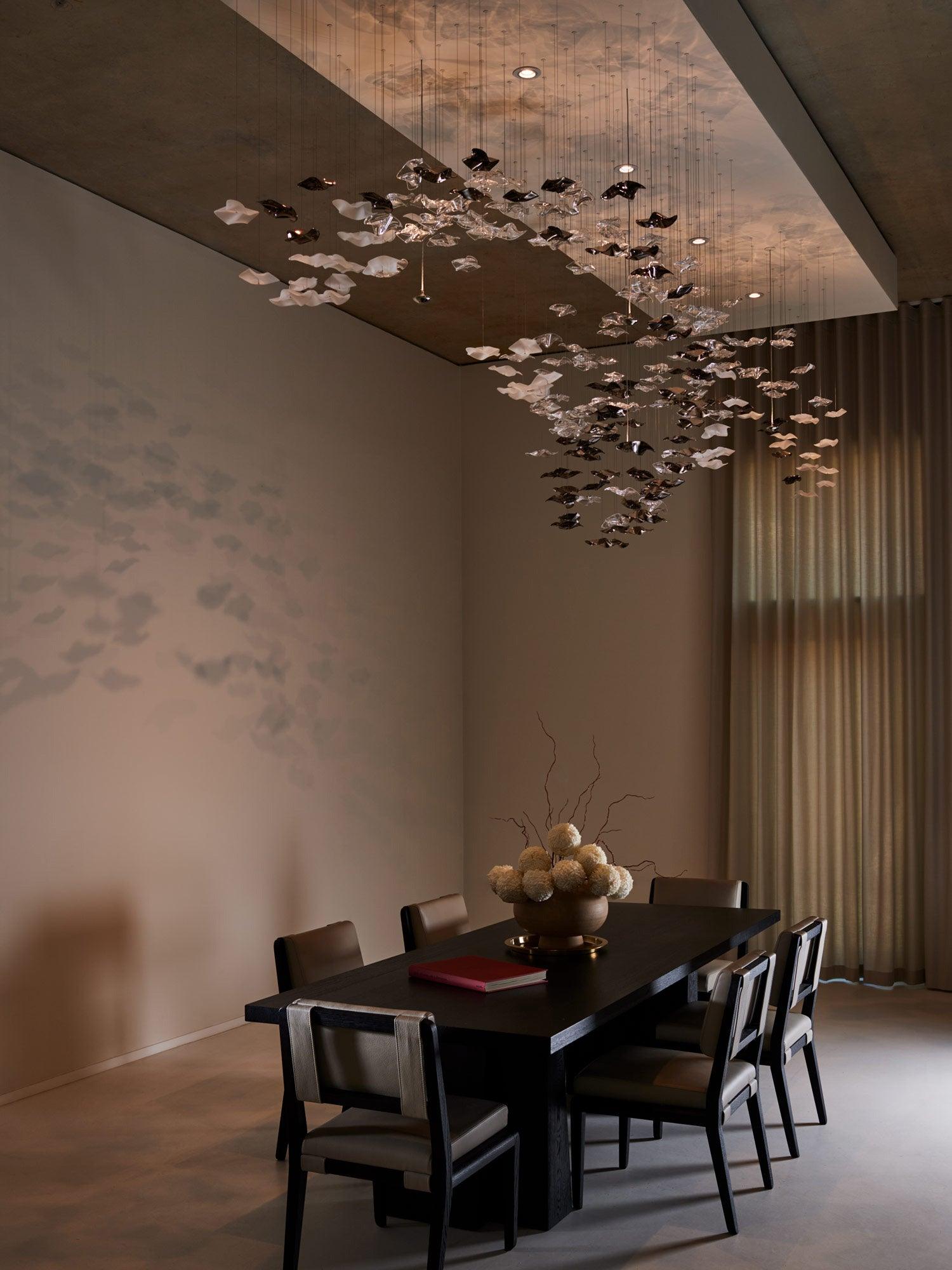 Tidal Art Glass Pendants (Without canopy)-Chandelier-Blushlighting-Blushlighting