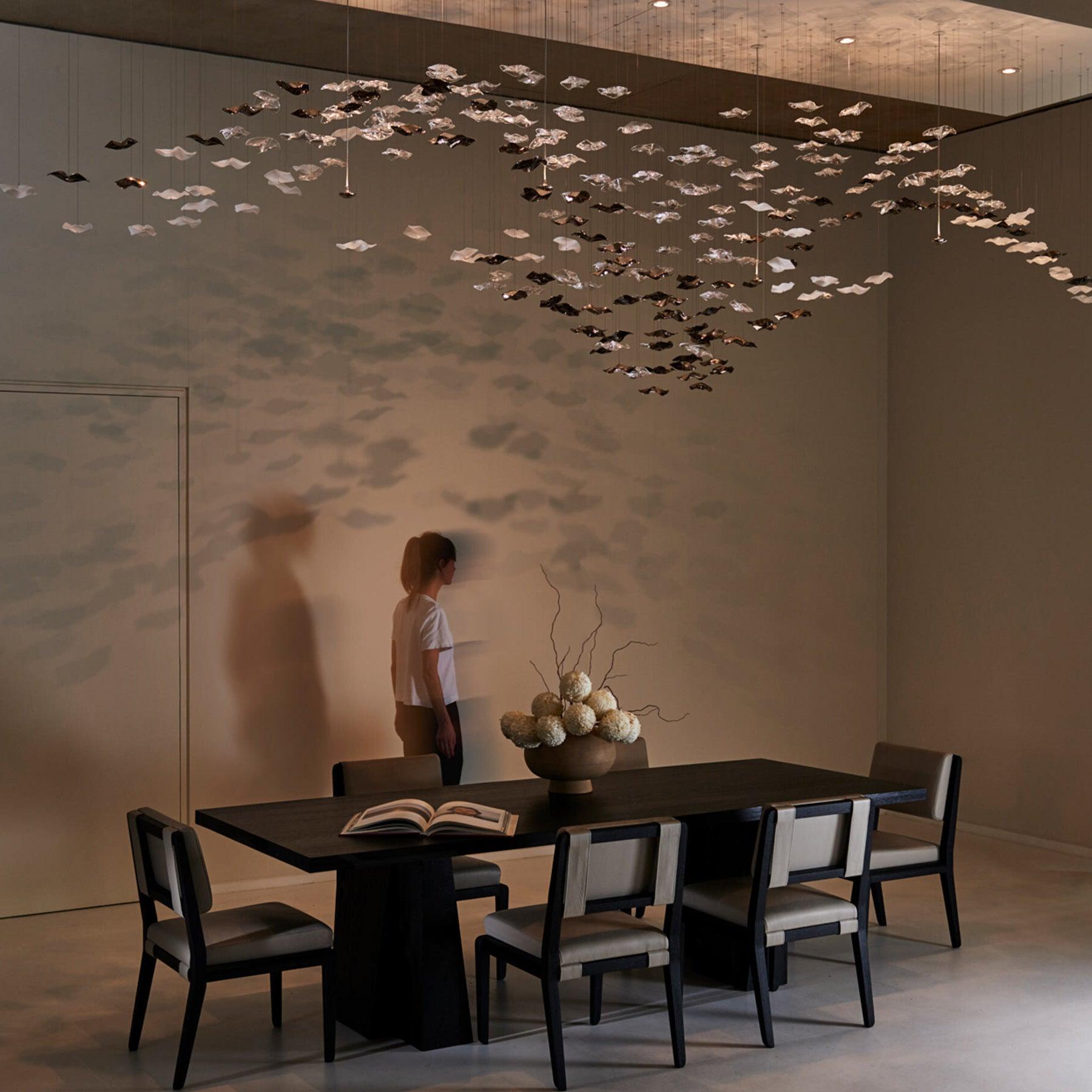 Tidal Art Glass Pendants (Without canopy)-Chandelier-Blushlighting-Blushlighting