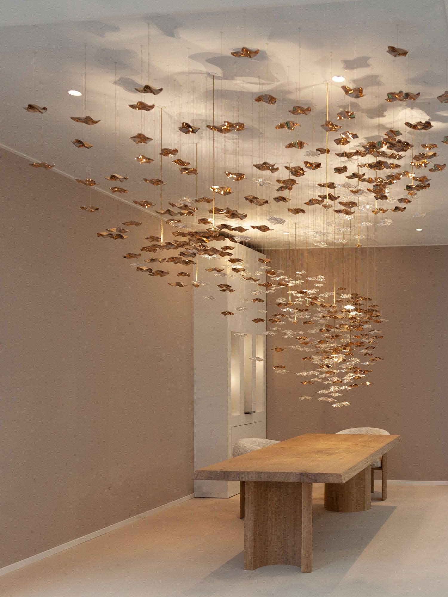 Tidal Art Glass Pendants (Without canopy)-Chandelier-Blushlighting-Blushlighting