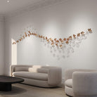 Tidal Art Glass Pendants (Without canopy)-Chandelier-Blushlighting-Blushlighting