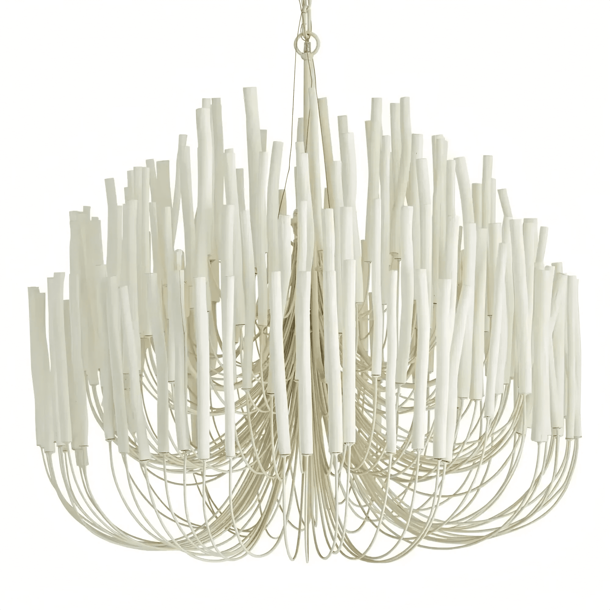Tildalay Wide Chandelier 21" 36" - 21"BlackBlushlighting