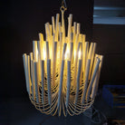 Tildalay Wide Chandelier 21" 36"-Chandelier-Blushlighting
